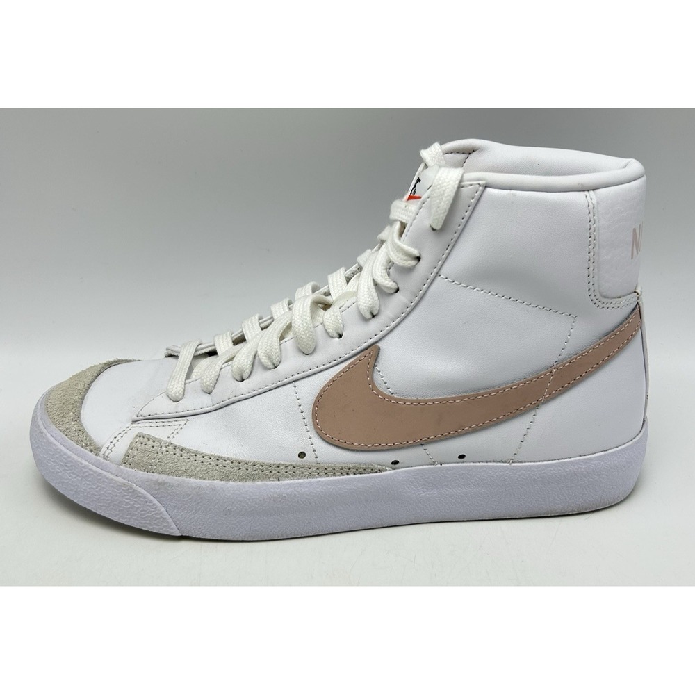 Nike Sneaker Womens 9 Blazer Mid 77 Vintage White Pink Oxford CZ1055-118 Retro
